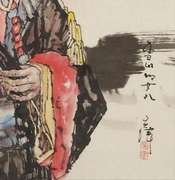 吴立伟  精品人物  雪山的女儿