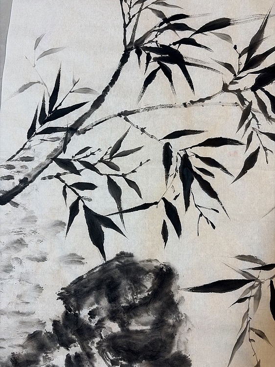 清荷 霍春阳学生    樊华   一枝寒玉报虚心