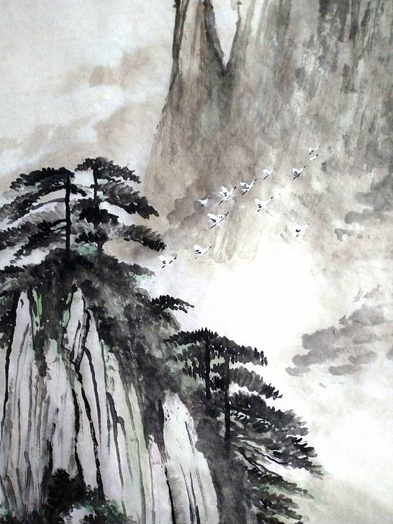 职业书画家 于恩沛 黄山千仞仙人羽化留踪迹