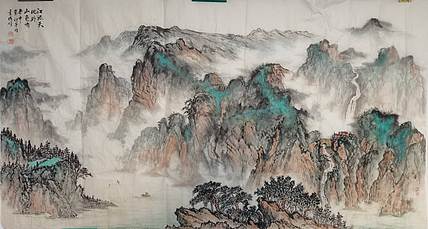 静翰墨缘 中国工艺美协会员  国家一级美术师   董兰成