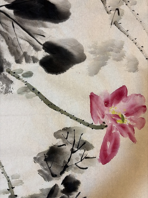 清荷 霍春阳学生   樊华    托意清池