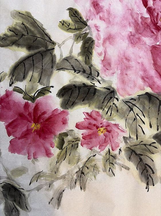 清荷 霍春阳学生   樊华   绮红醉浓露