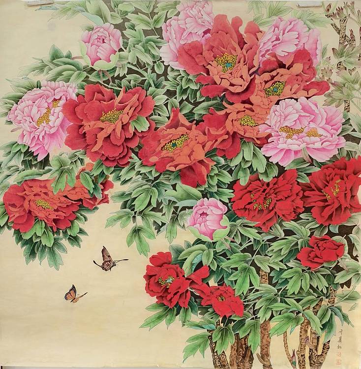 亓夏红 唯有牡丹真国色