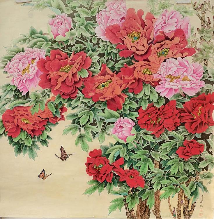 亓夏红 唯有牡丹真国色