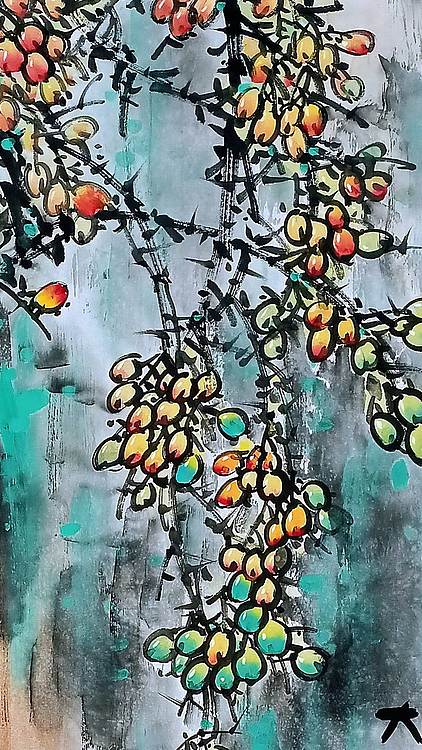 高晓林 (5438)国家一级美术师,江苏省美协会员《大吉祥》