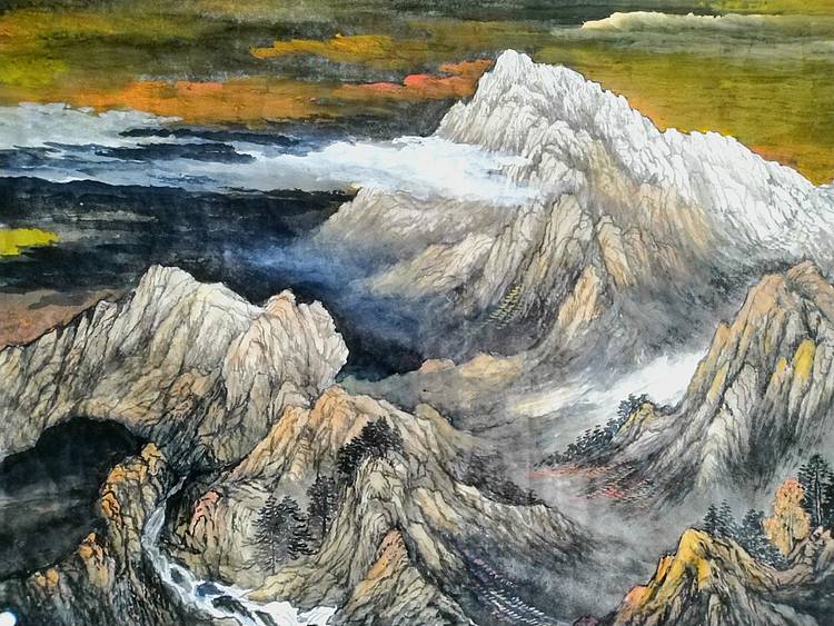 职业书画家 于恩沛 高山仰止