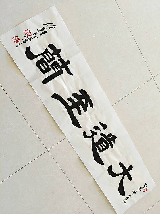 【做客中央电视台实力书法家飘逸墨人僧桂起】