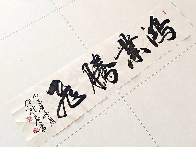 僧桂起 做客中央电视台和《人民日报》实力书法家飘逸墨人僧桂起书法作品