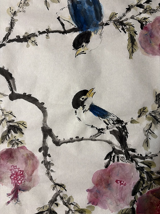 清荷 霍春阳学生 樊画 硕果