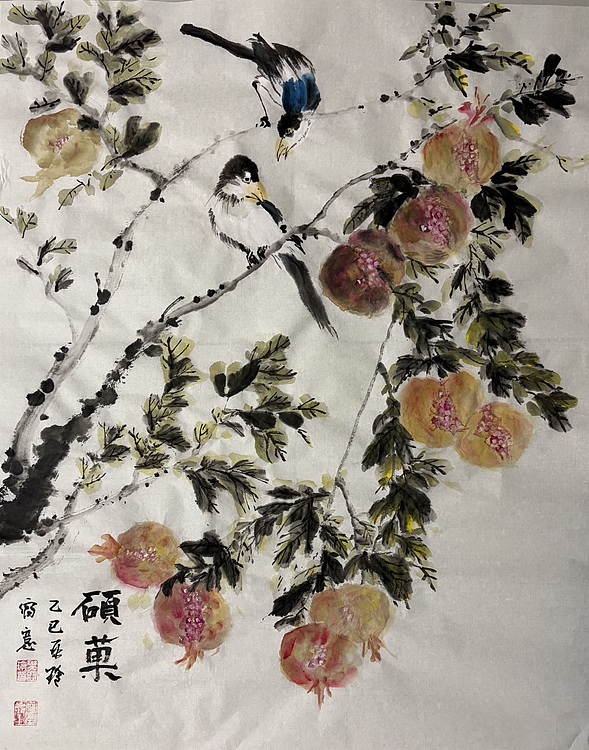 清荷 霍春阳学生    樊华   硕果