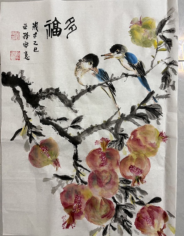 清荷 霍春阳学生   樊华    多福