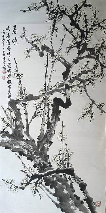 山东省美协会员 闫友会 春晓