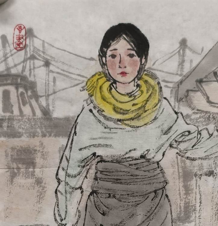 中国美术家协会会员 王居龙 人物