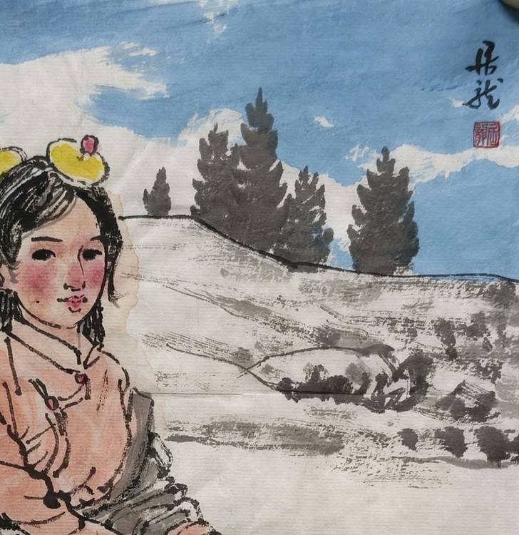 中国美术家协会会员 王居龙 人物