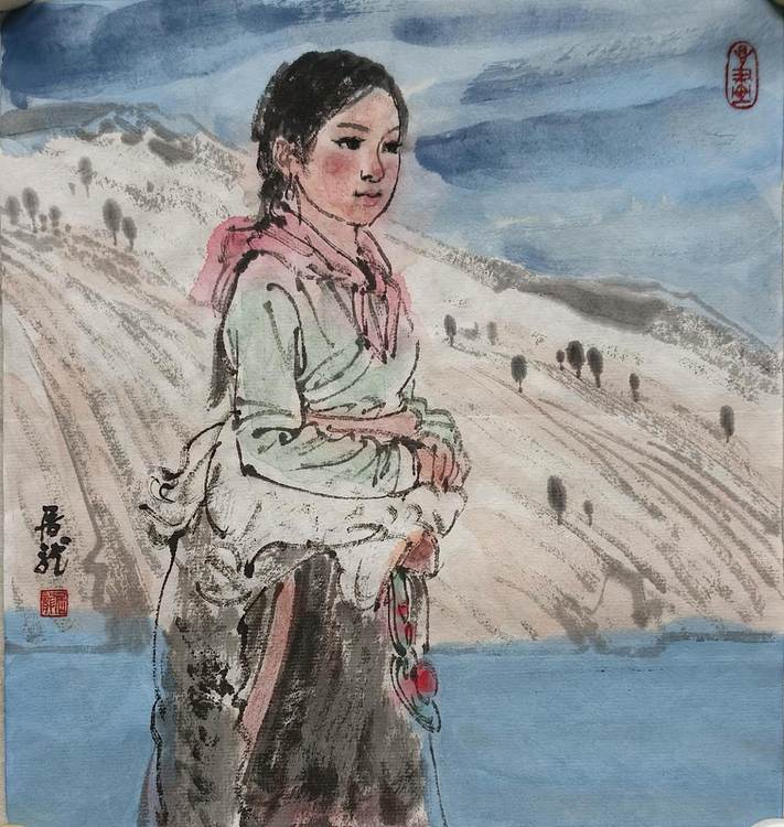 中国美术家协会会员 王居龙 人物