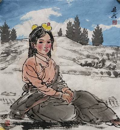 中国美术家协会会员 王居龙 人物