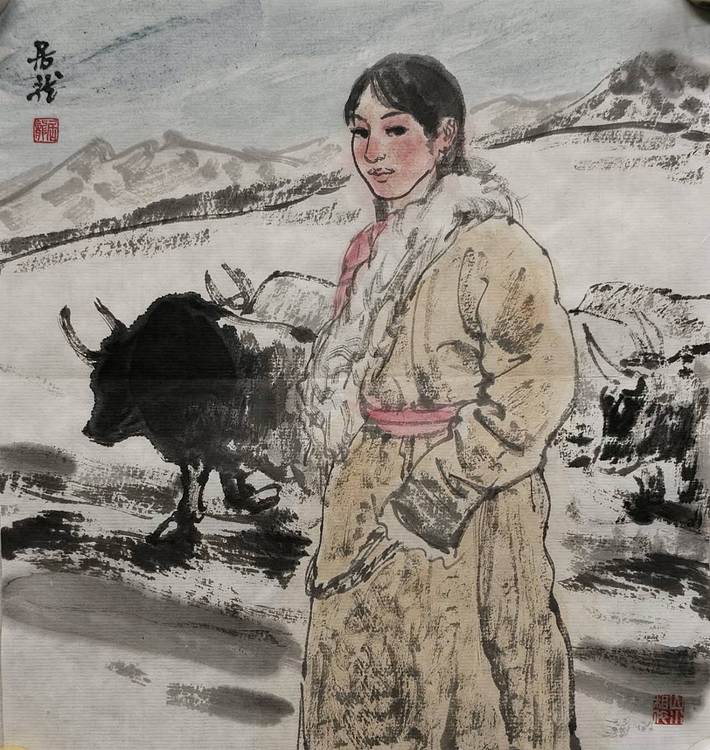 中国美术家协会会员 王居龙 人物