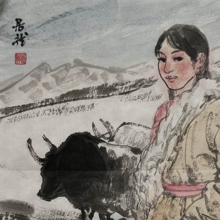 中国美术家协会会员 王居龙 人物