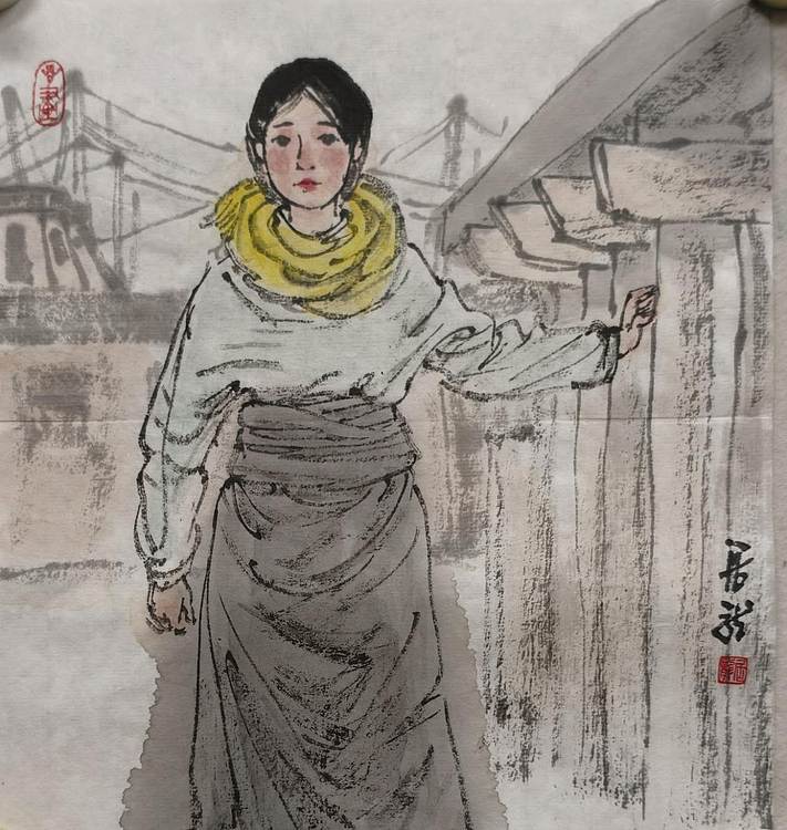 中国美术家协会会员 王居龙 人物