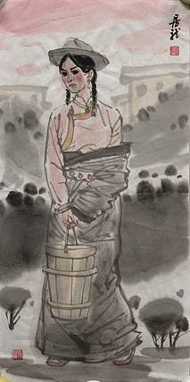 中国美术家协会会员 王居龙 人物