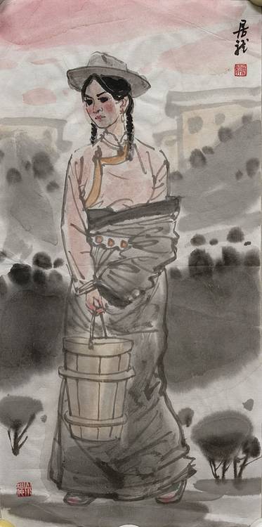 中国美术家协会会员 王居龙 人物