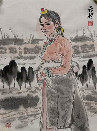 中国美术家协会会员 王居龙 人物