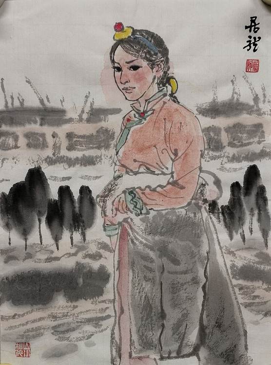 中国美术家协会会员 王居龙 人物