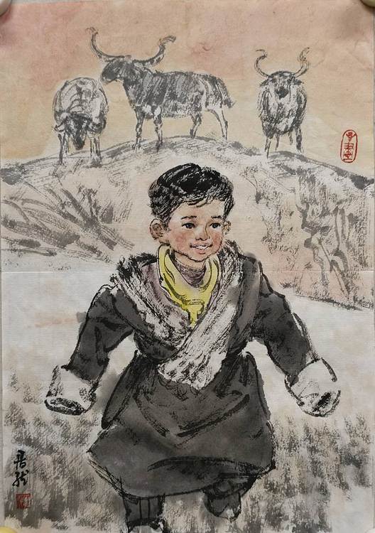 中国美术家协会会员 王居龙 人物