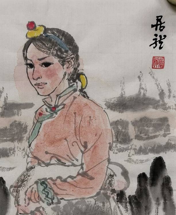 中国美术家协会会员 王居龙 人物