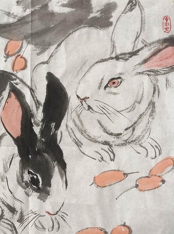 中国美术家协会会员 王居龙 动物