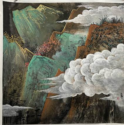 展览精品 中国美术家协会会员 张转