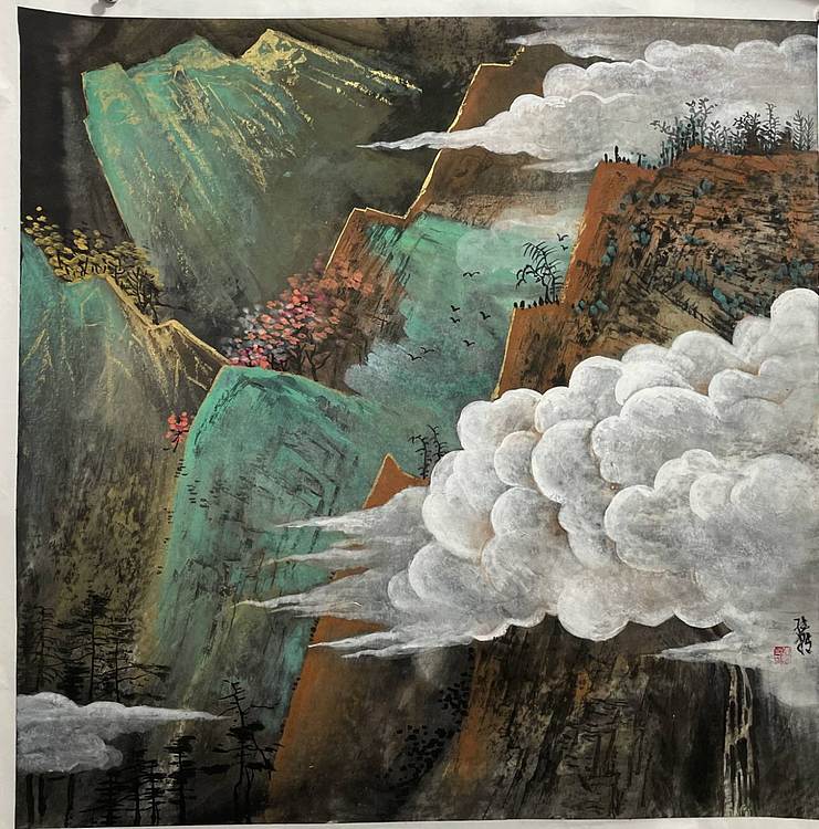 展览精品 中国美术家协会会员 张转