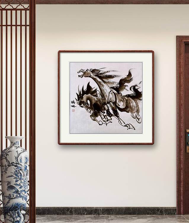 高晓林 （5486）国家一级美术师，江苏省美协会员