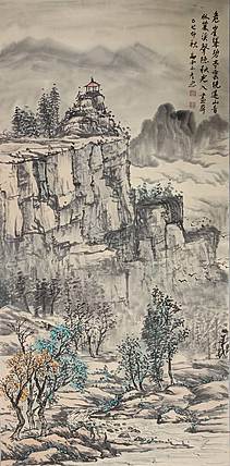 鄘南子 云绕远山青