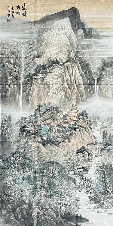 青年艺术家  郑利民 山水
