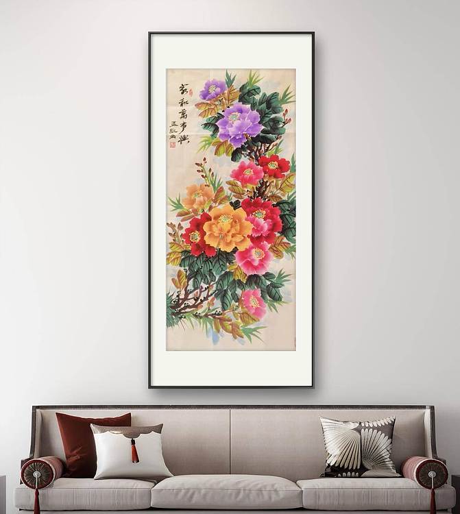 梦绘 《富贵花开富贵家》