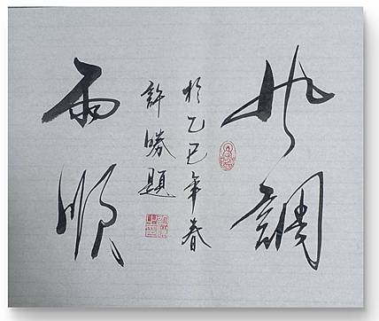 九宣 中国书法家协会会员 国家一级书法师