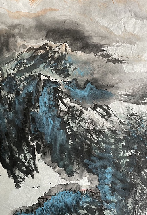 中国书画收藏家协会会员 泓靖 风静岚山