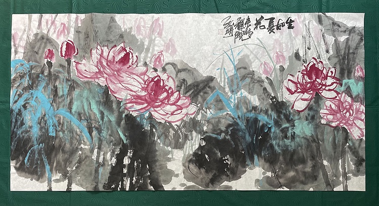 中国书画收藏家协会会员 泓靖 生如夏花