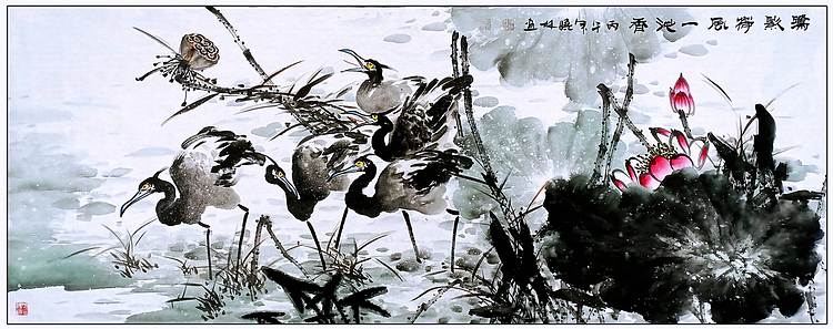 高晓林 （5529）国家一级美术师，江苏省美协会员，小六尺厅堂画