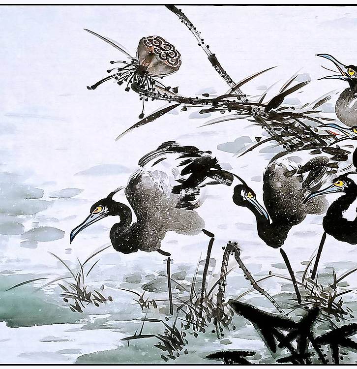 高晓林 （5529）国家一级美术师，江苏省美协会员，小六尺厅堂画