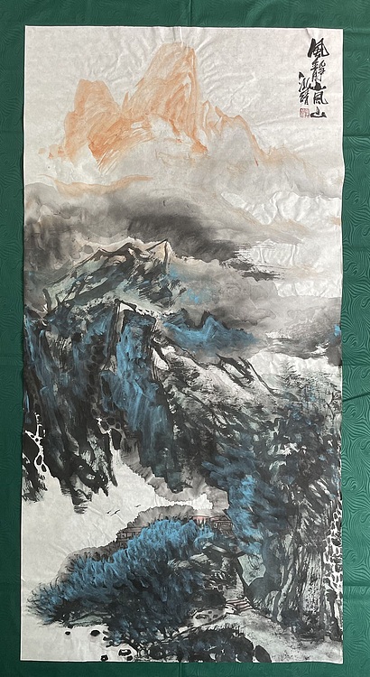 中国书画收藏家协会会员 泓靖 风静岚山