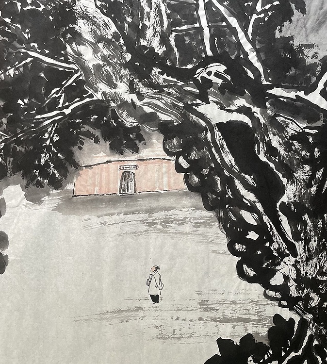 中国书画收藏家协会会员 泓靖 入清凉境