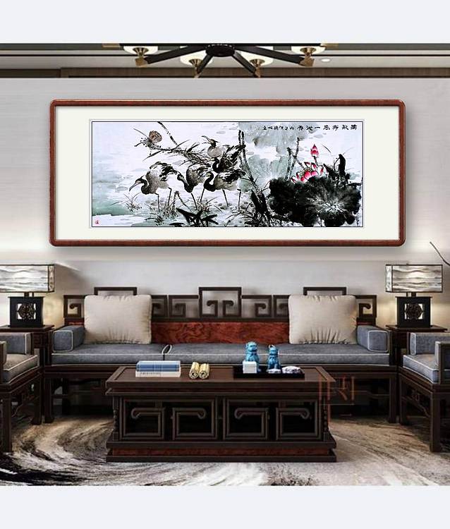 高晓林 （5529）国家一级美术师，江苏省美协会员，小六尺厅堂画