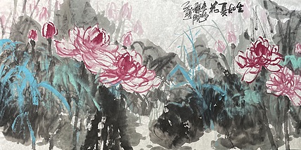 中国书画收藏家协会会员 泓靖 生如夏花