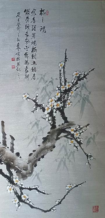 山东省美协会员 闫友会 梅之魂