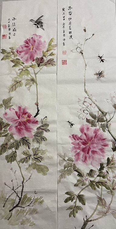 清荷 霍春阳学生   樊华   牡丹娇姿