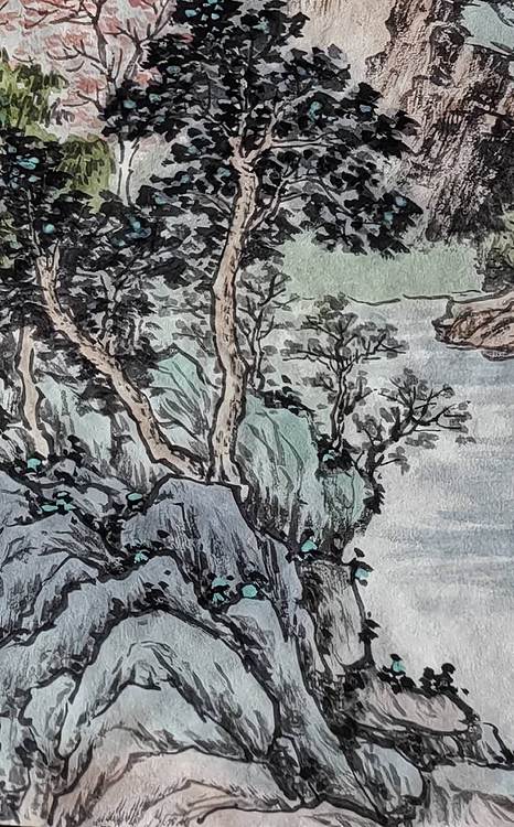 周植筠 苍山秀韵