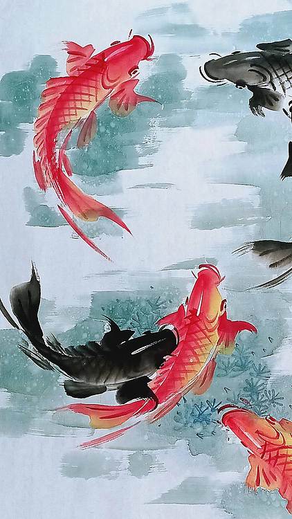 高晓林 （5536）国家一级美术师，江苏省美协会员，四尺中堂玄关画