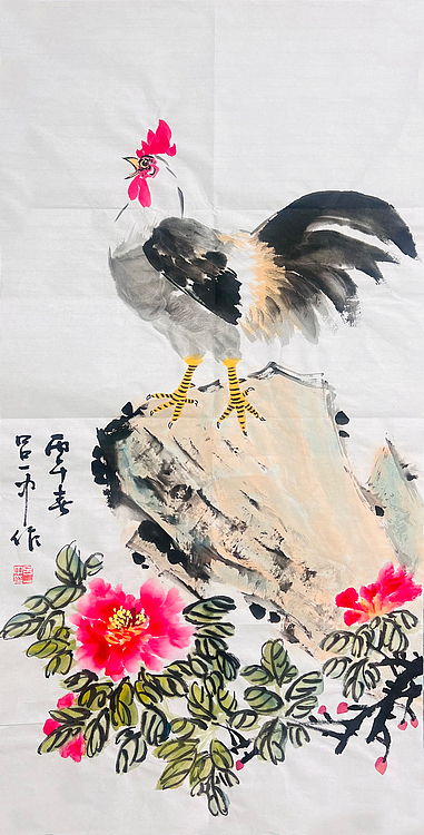 教授，北京美协会员 吕一中